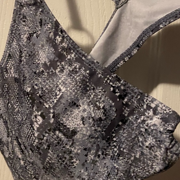 Grey Snakeskin Print Bikini Top *HOST PICK* - Picture 12 of 13